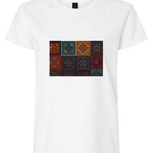 Women's Round-Neck- Macana Design