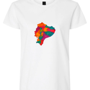 Women's Round-Neck- Colorful Ecuador