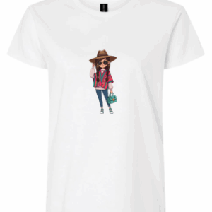 Women's Round-Neck- Chica Cholita